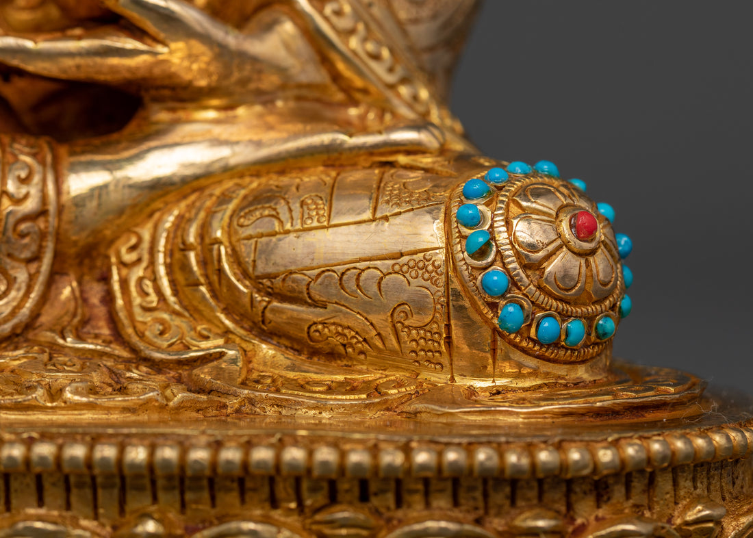 Transcendence in Gold : The Buddha Sculpture Crafted in 24K Splendor