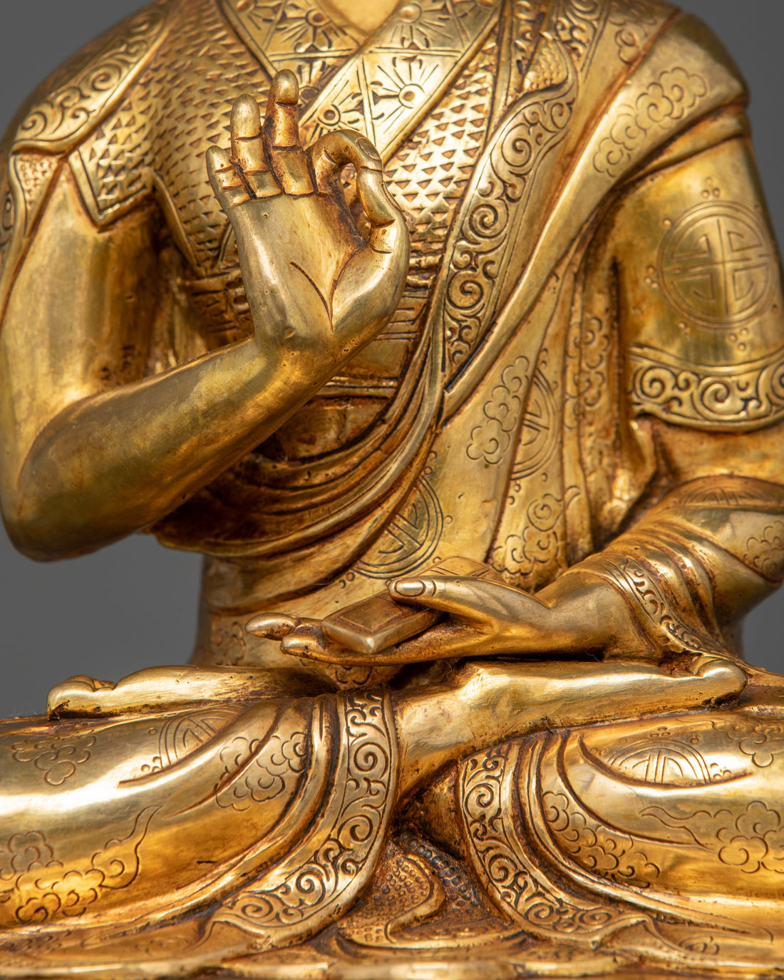 The Tsongkhapa Triad: Embodiments of Wisdom, Compassion & Enlightenment