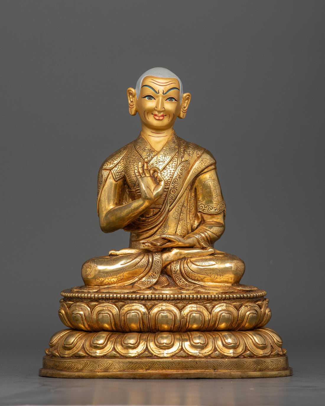 The Tsongkhapa Triad: Embodiments of Wisdom, Compassion & Enlightenment