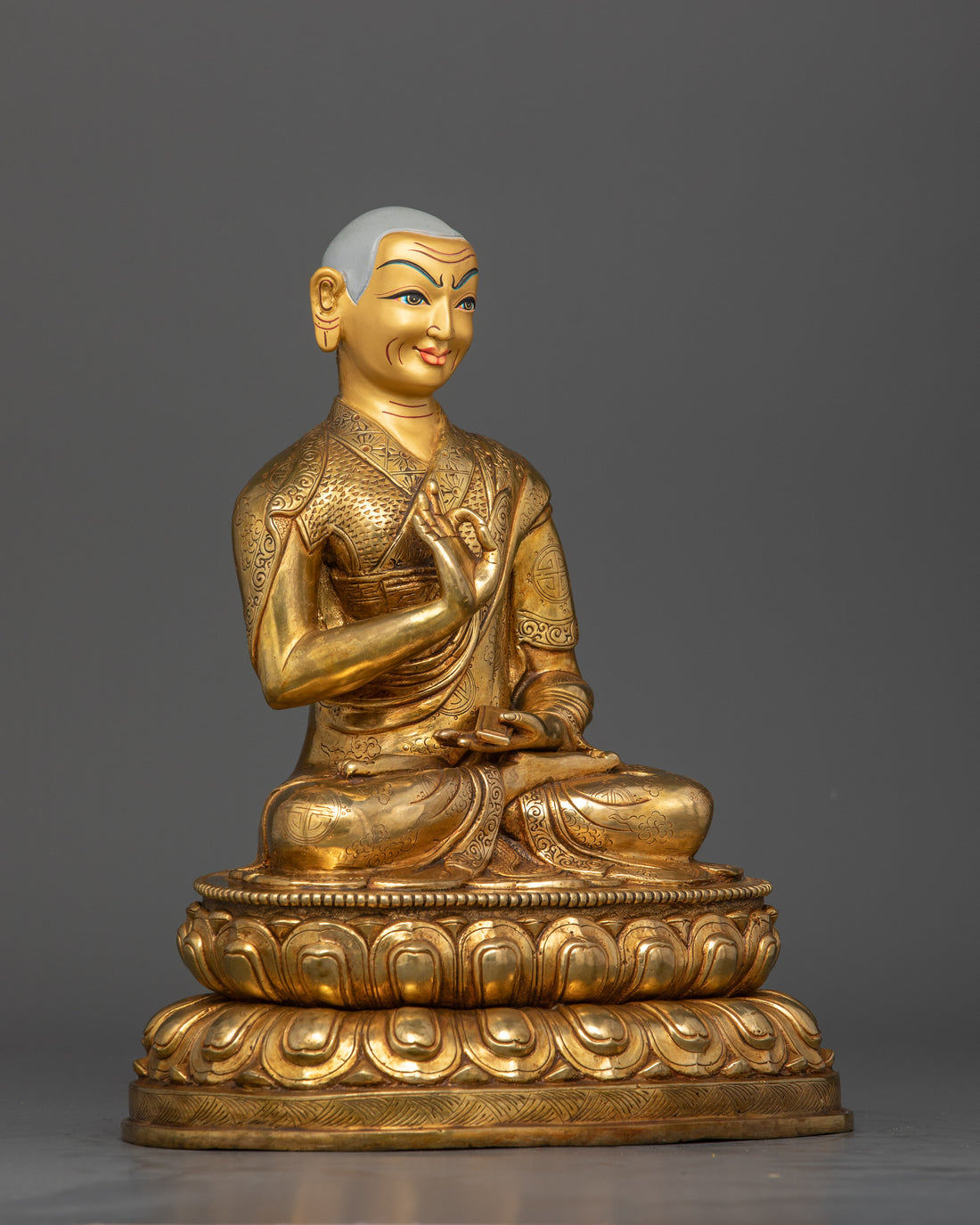 The Tsongkhapa Triad: Embodiments of Wisdom, Compassion & Enlightenment