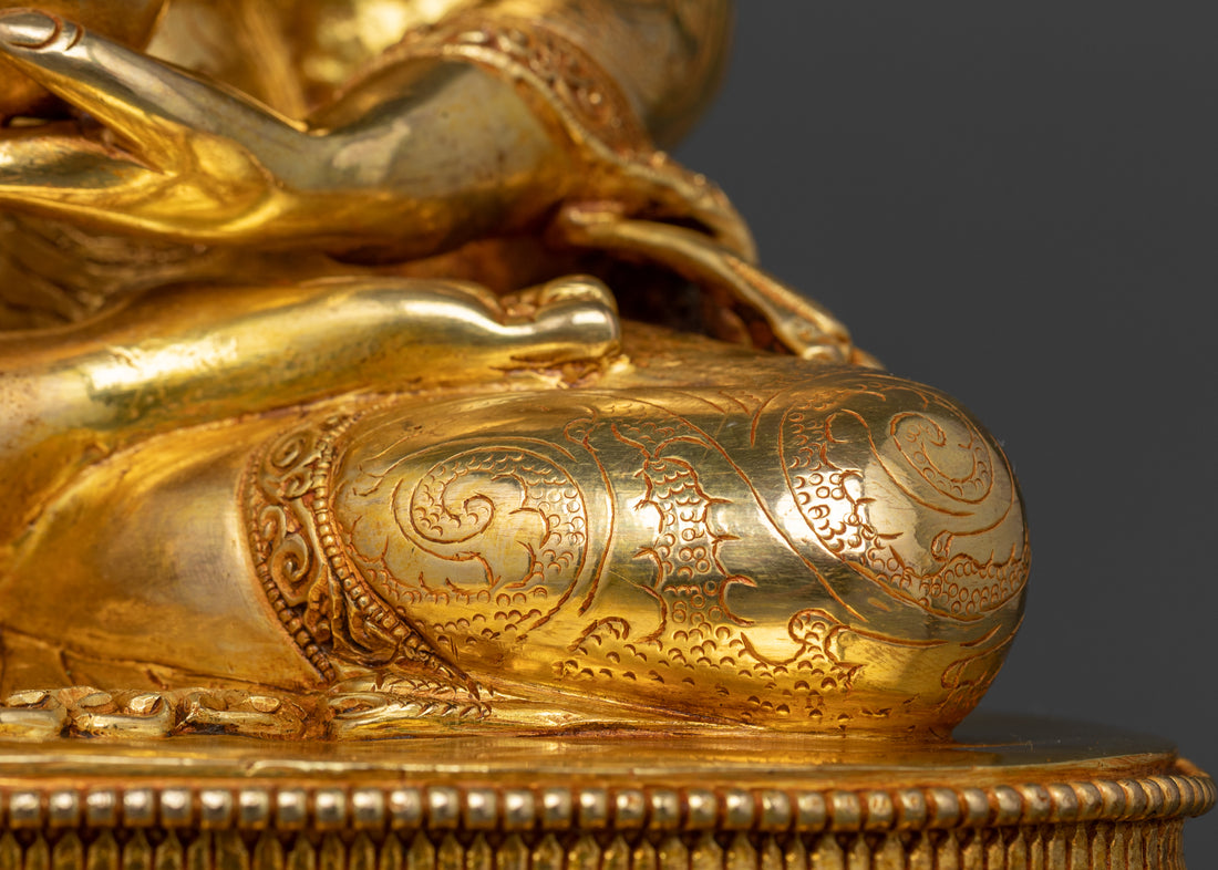 Golden Radiance and Timeless Wisdom: The Medicine Buddha in Gold