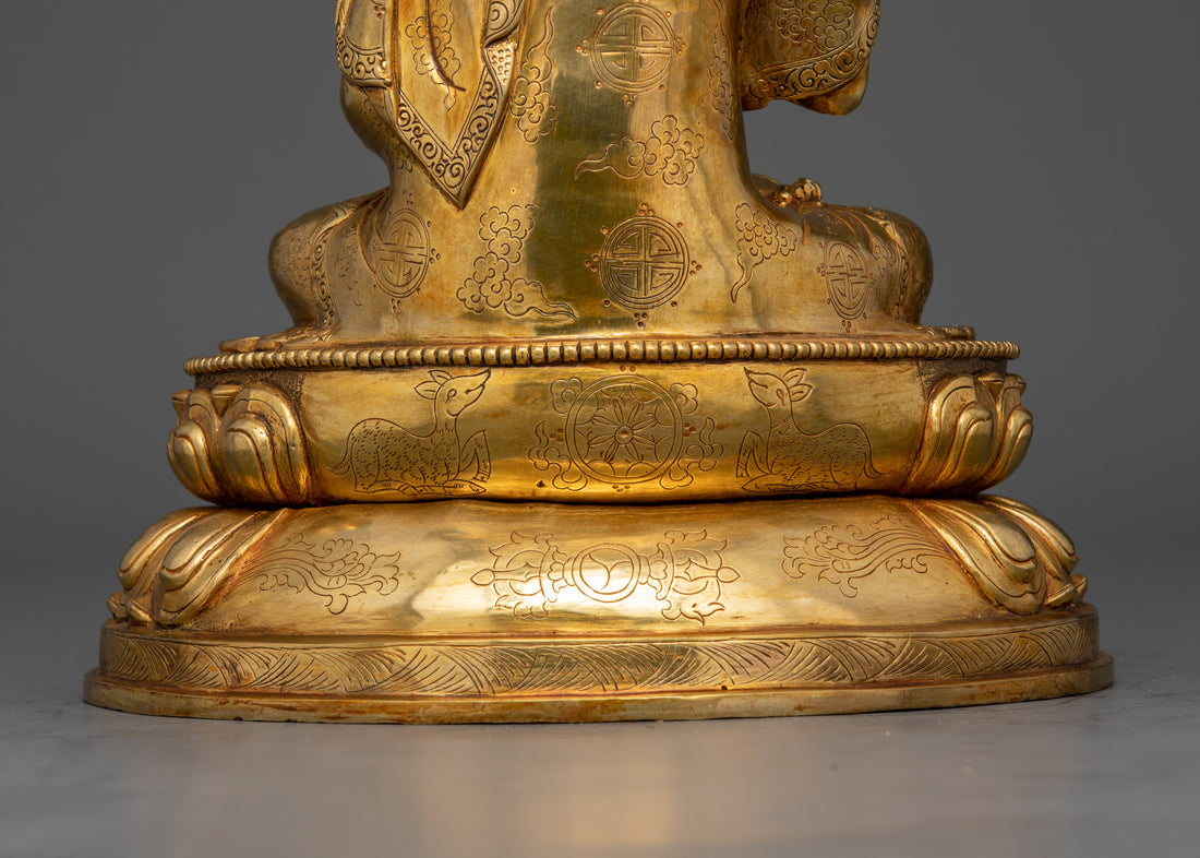 The Tsongkhapa Triad: Embodiments of Wisdom, Compassion & Enlightenment