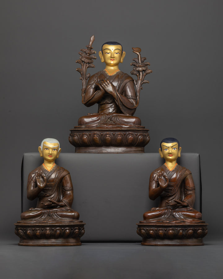 Tsongkhapa Triad: Three Unique Expressions