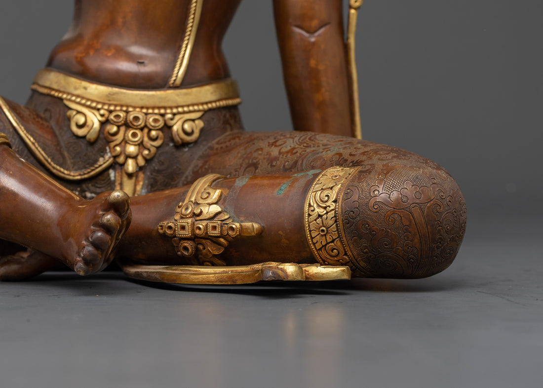 Compassion Embodied: The Seated Chenrezig Statue