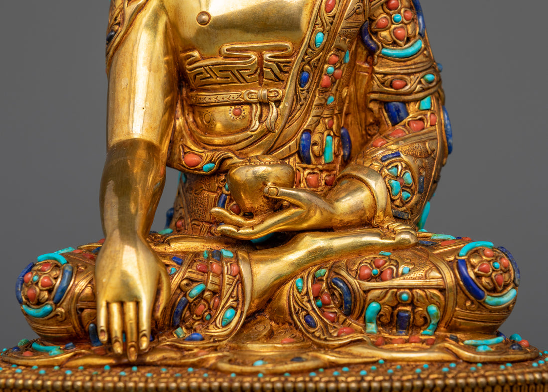 The Bodhi Tree's Guardian: Shakyamuni Buddha's Compassionate Light