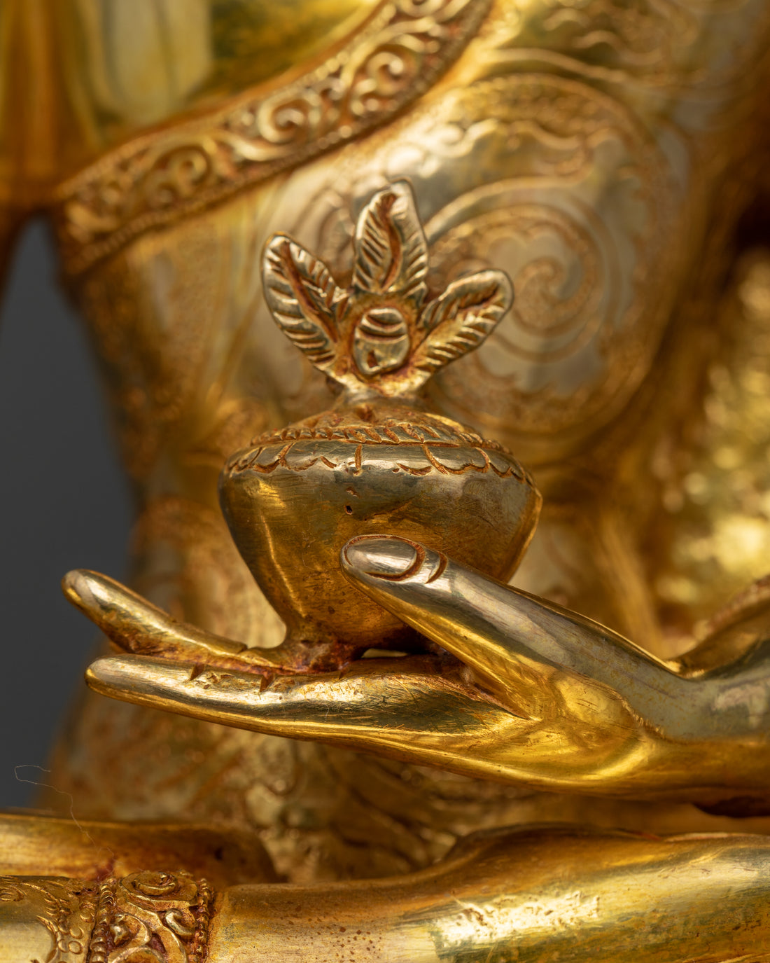 Golden Radiance and Timeless Wisdom: The Medicine Buddha in Gold