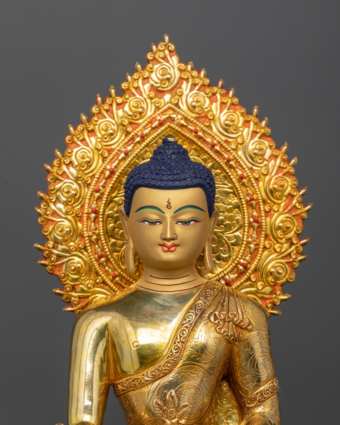 Golden Radiance and Timeless Wisdom: The Medicine Buddha in Gold