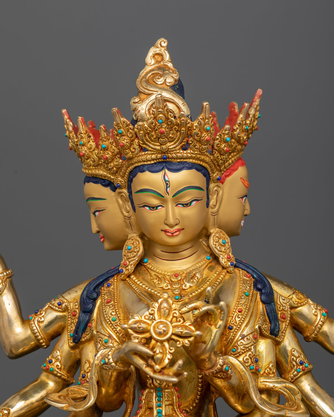 Triumphant Grace: Namgyalma, the Three-Faced Goddess