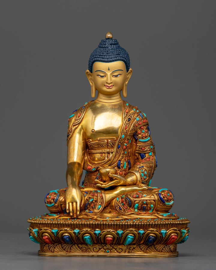 The Bodhi Tree's Guardian: Shakyamuni Buddha's Compassionate Light