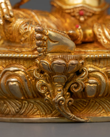 Green Tara: Syamatara Buddhist Sculpture