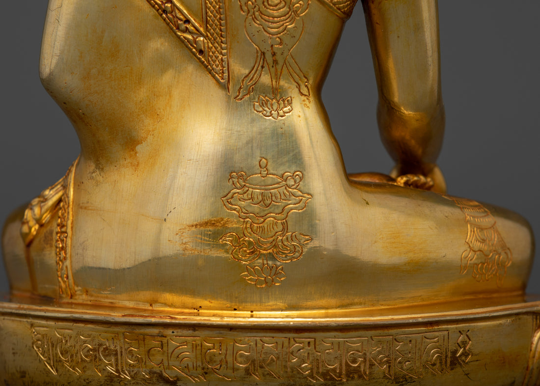 Regal Serenity: The Crowned Shakyamuni Buddha