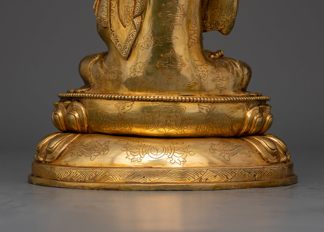 The Tsongkhapa Triad: Embodiments of Wisdom, Compassion & Enlightenment