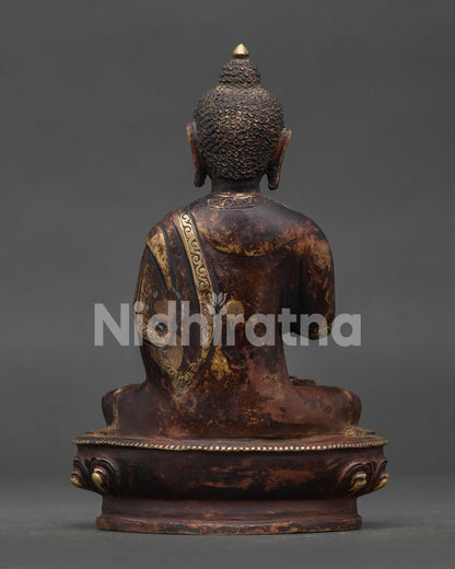 Vairocana Buddha Statue for Meditation Wisdom and Enlightened Awareness.