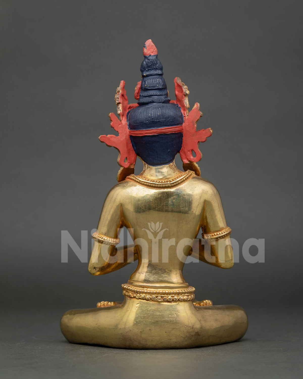 Vairocana Buddha statue handcrafted by Newari artist from Nepal.