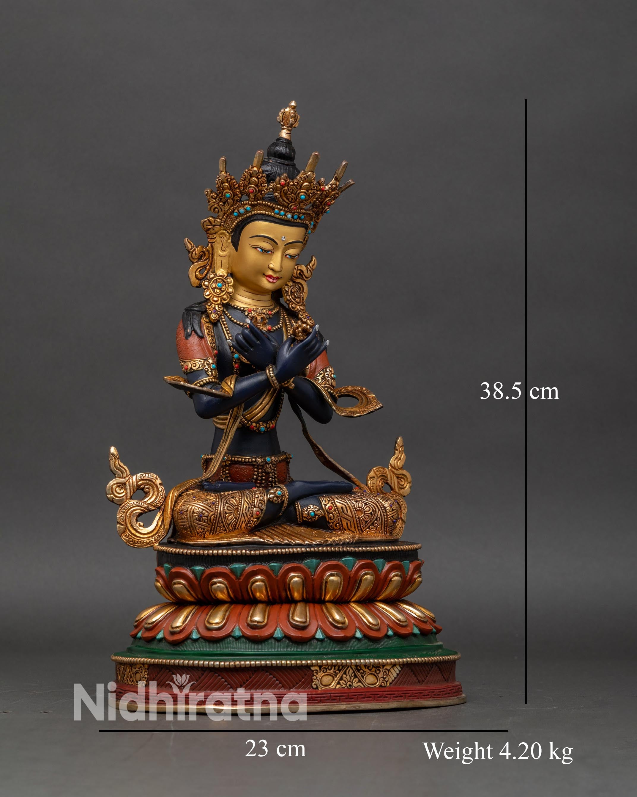 vajradhara-adi-buddha-statue-side-view-holding-vajra-and-bell-himalayan-buddhist-sculpture