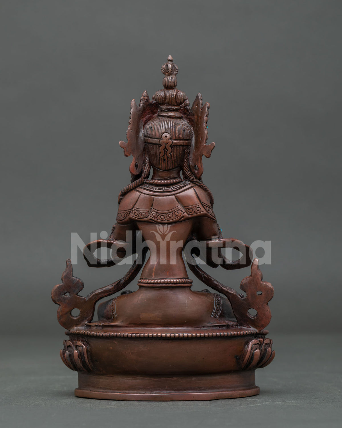 Vajradhara primordial buddha statue for meditation and vajrayana buddhist practice.