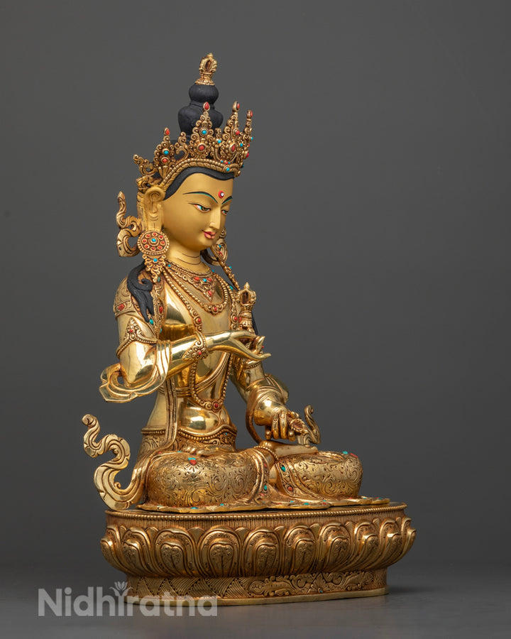 Sacred Vajrasattva Statue | Premium Buddhist Artwork