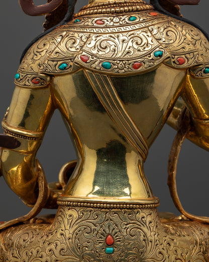 Sacred Vajrasattva Statue | Premium Buddhist Artwork