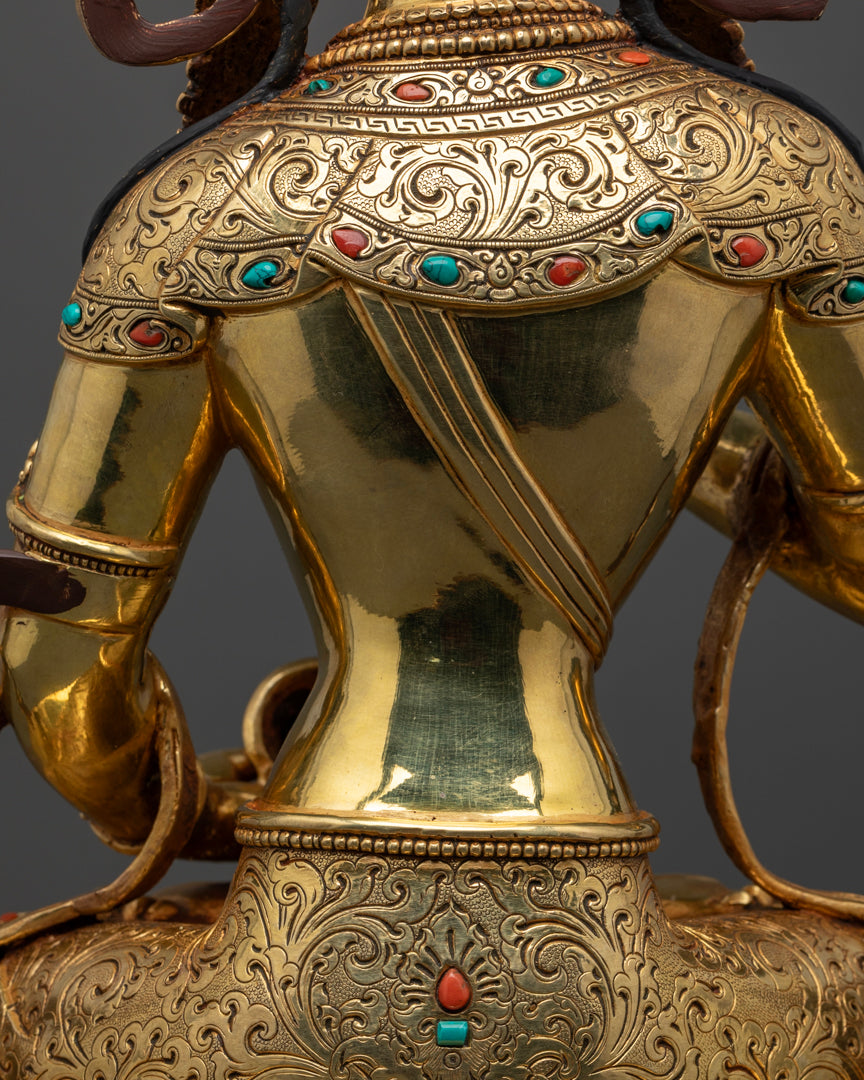 Sacred Vajrasattva Statue | Premium Buddhist Artwork