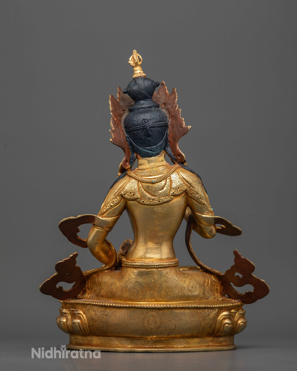 Vajrasattva purification deity statue for meditation Buddhist altars and spiritual practice