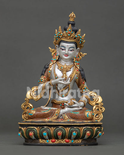 Vajrasattva statue symbolizing purification, spiritual renewal, karmic cleansing, and inner transformation.
