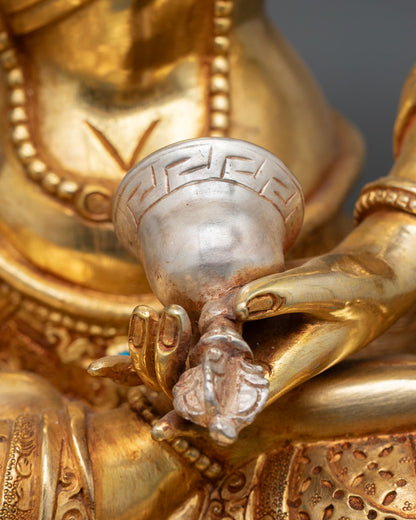 Vajrasattva Statue | Himalayan Buddhist Copper Sculpture
