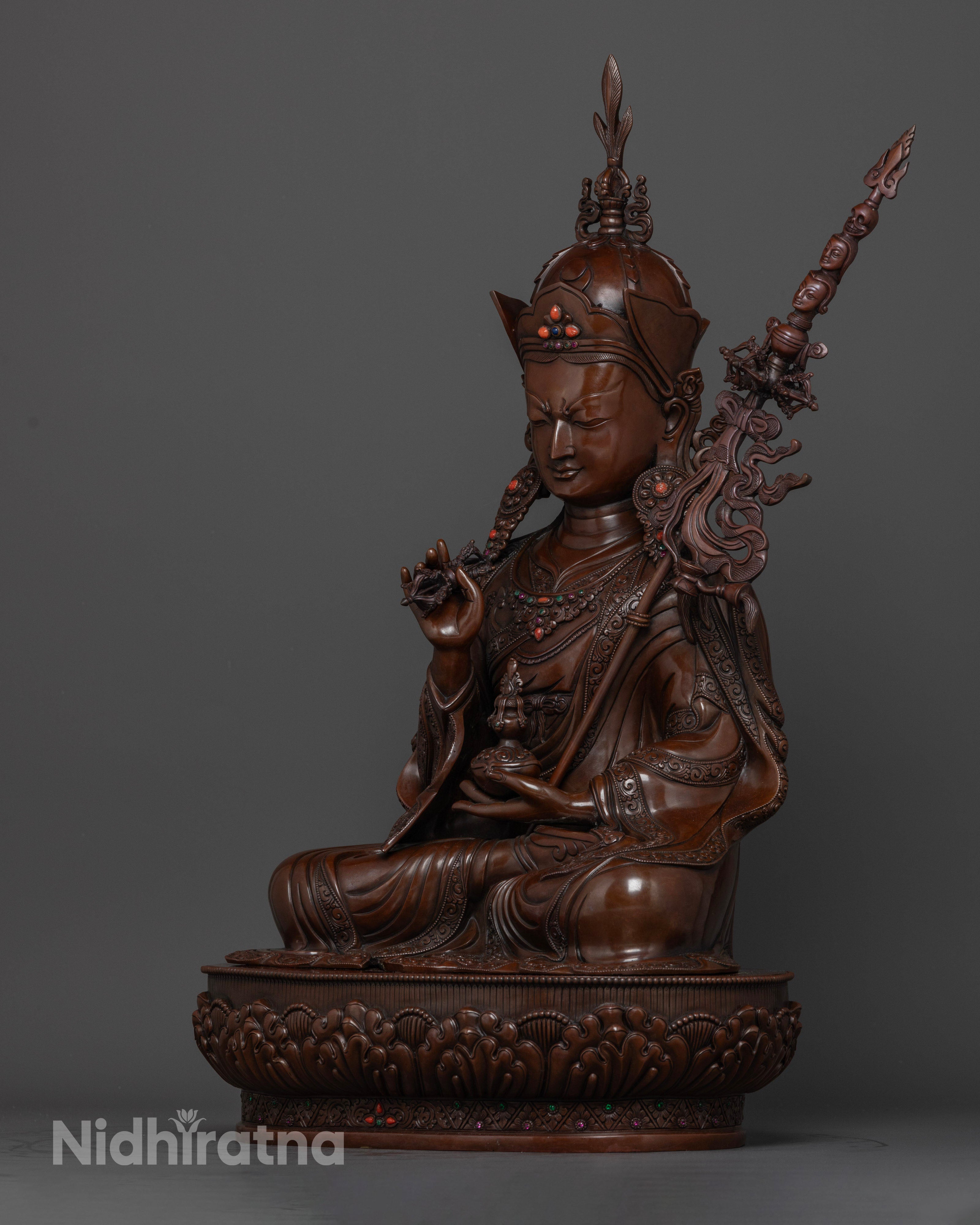 Buy Oxidized Guru Rinpoche Statue