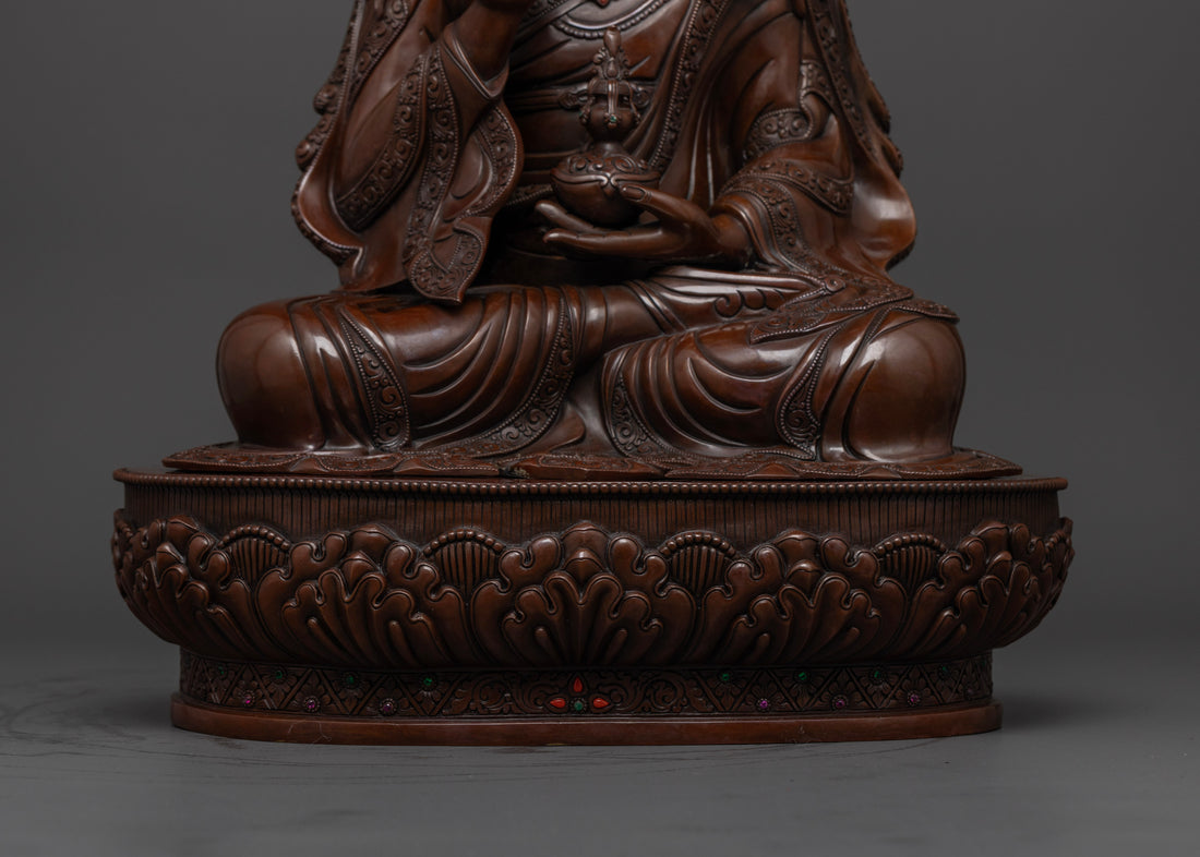 Oxidized Guru Rinpoche: A Symbol of Blessings