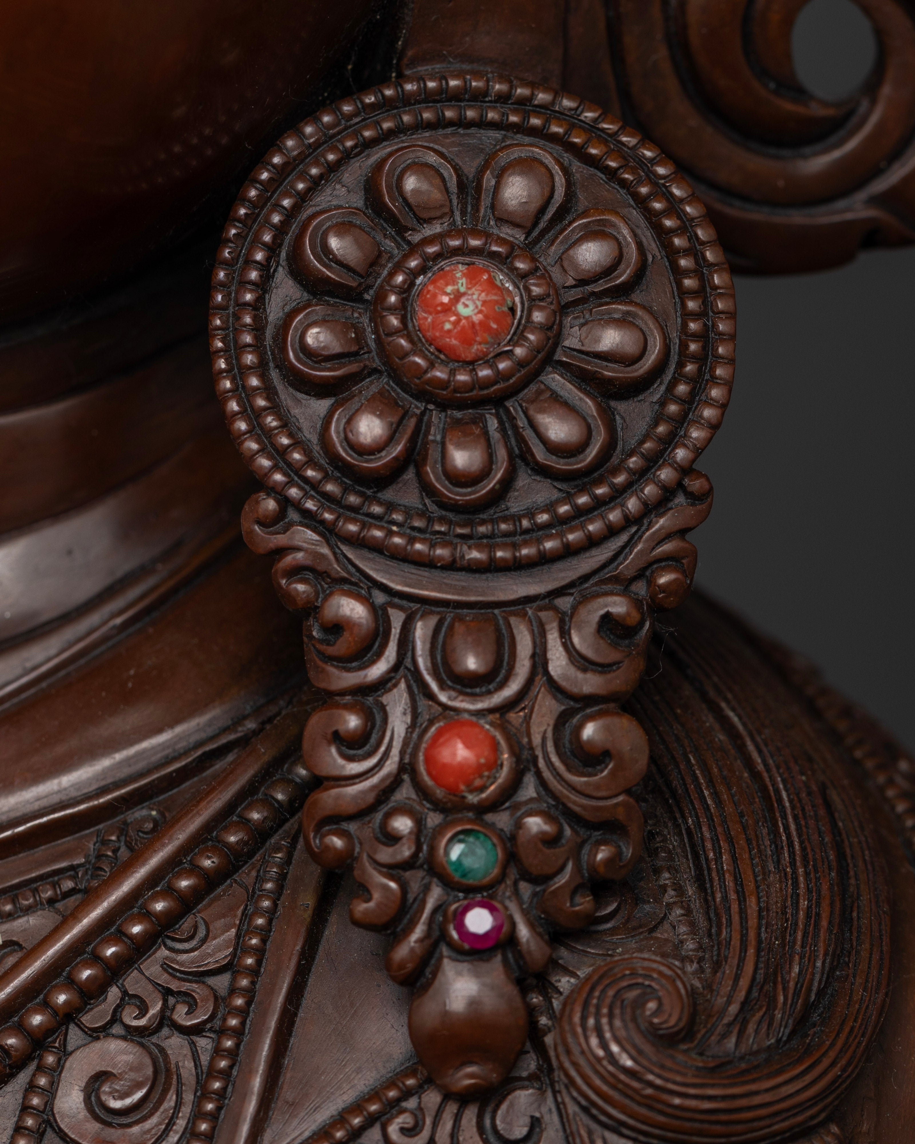 Buy Oxidized Guru Rinpoche Statue