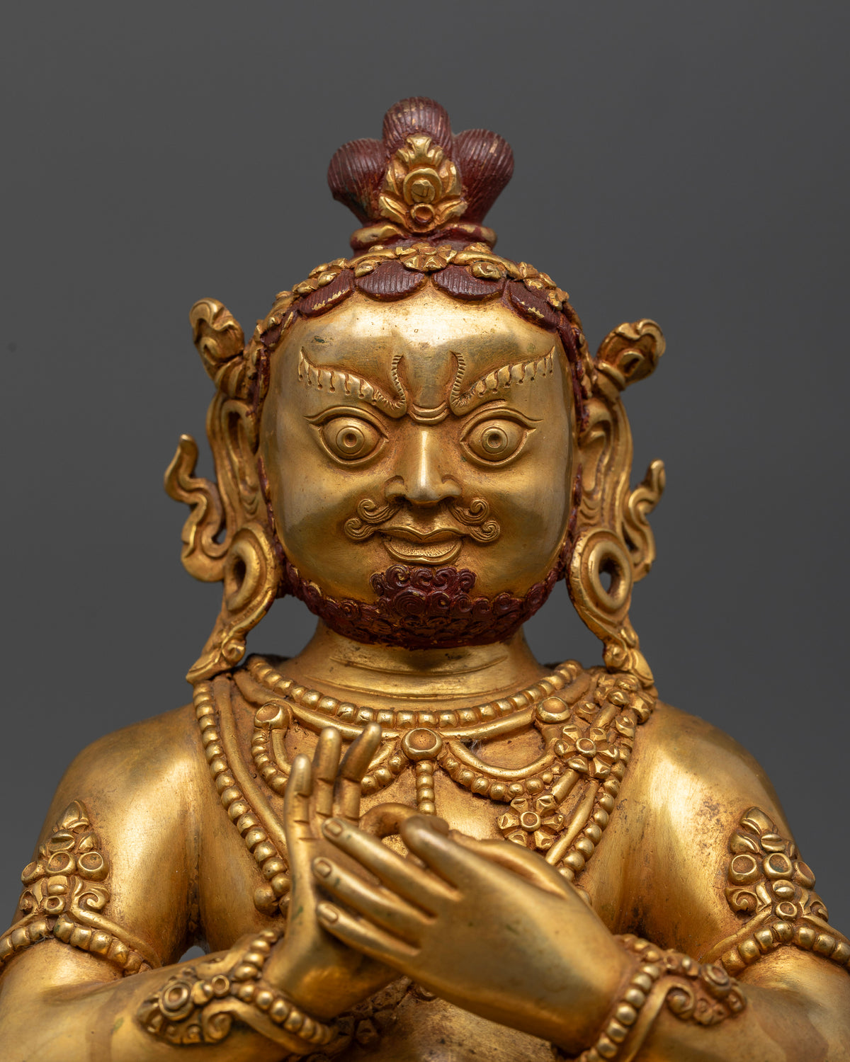 Virupa Statue for Buddhist altar meditation and spiritual practice