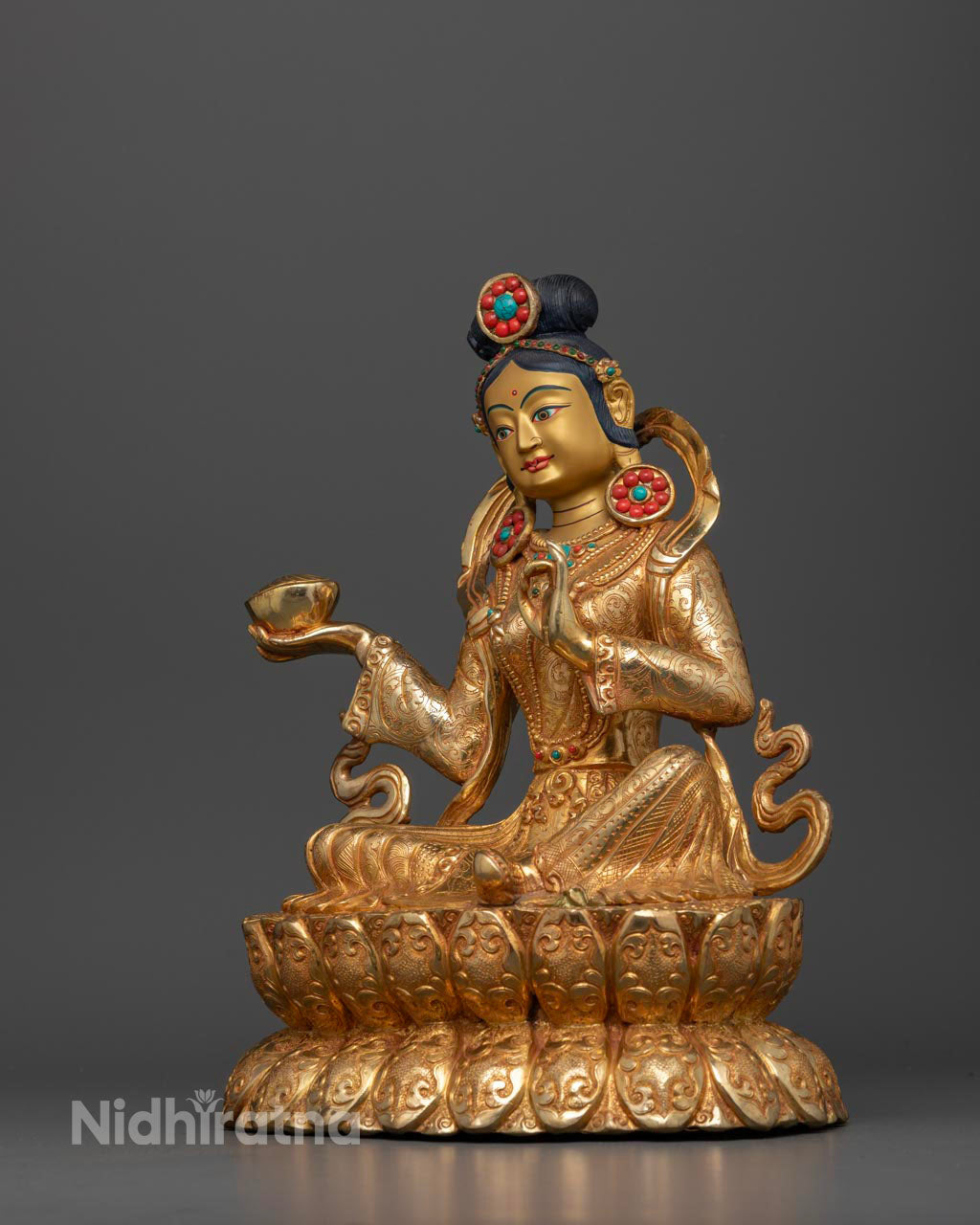 Khando Yeshe Tsogyal & Mandarava Statue